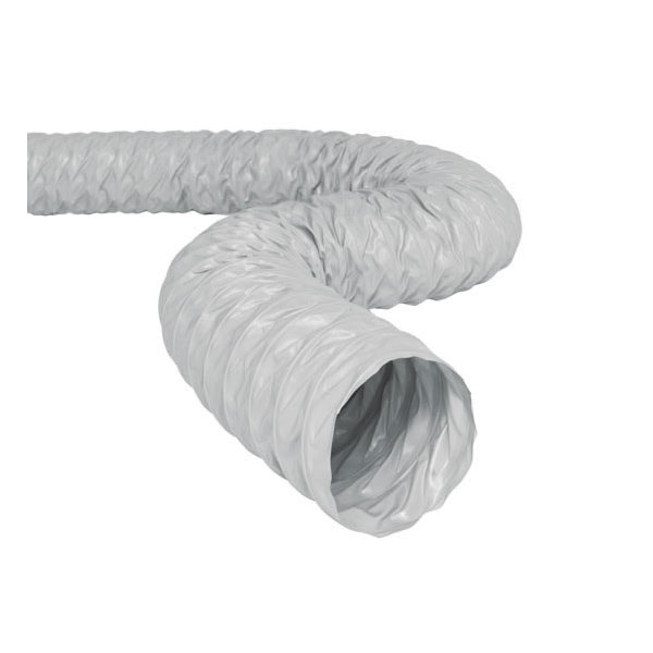 6m Long Grey PVC Flexible Ducting